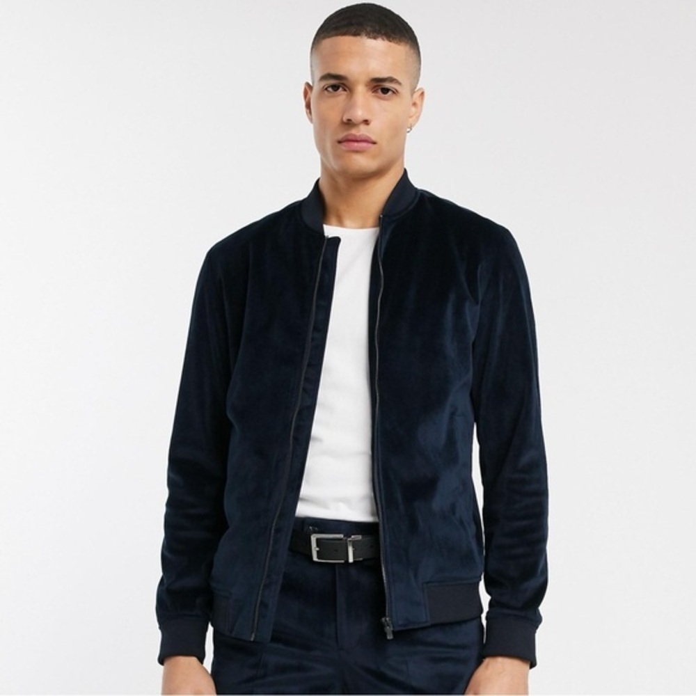 Jack and Jones Men's Navy Lightweight Jacket